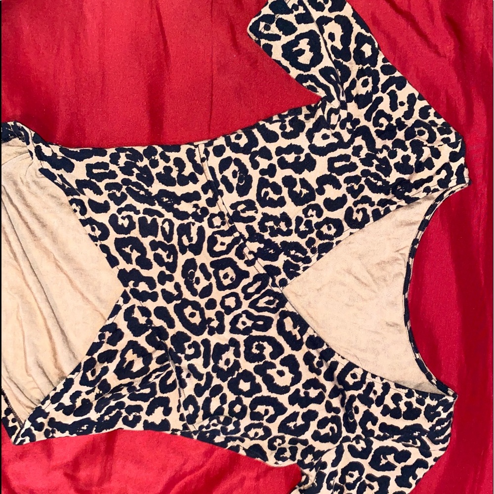 cheetah print top